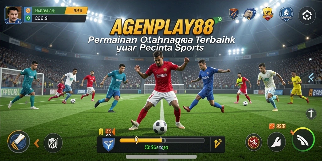 Tampilan gameplay seru dari AGENPLAY88 di berbagai cabang olahraga.