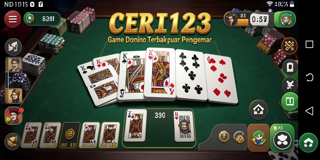Tangkapan layar utama CERI123 menunjukkan gameplay seru dan interaktif.