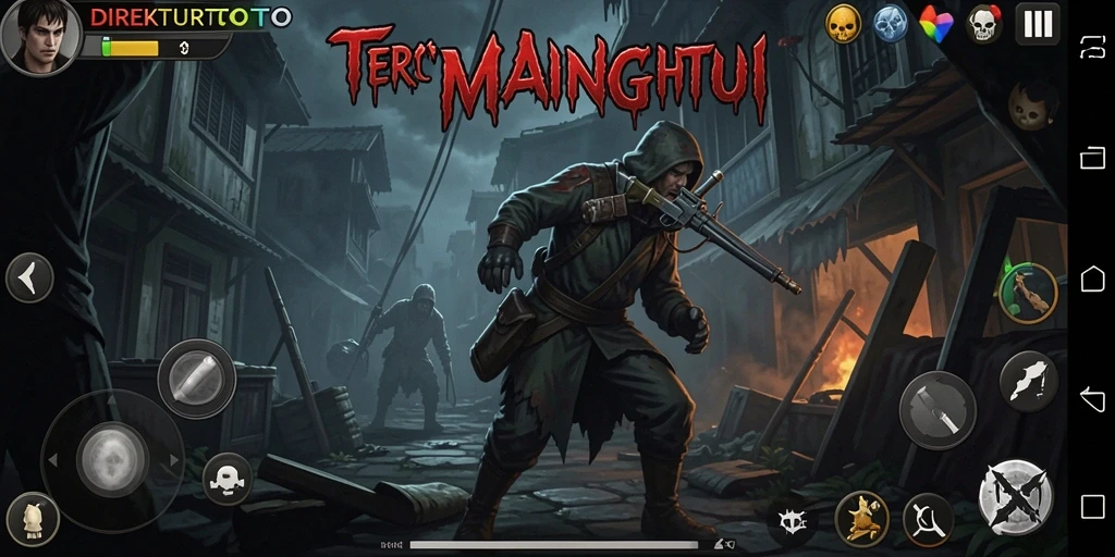 Gameplay menegangkan di dunia kelam penuh dengan makhluk menyeramkan.