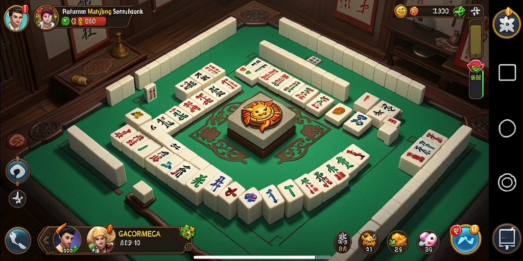 Tampilan gameplay GACORMEGA yang menantang dan seru.