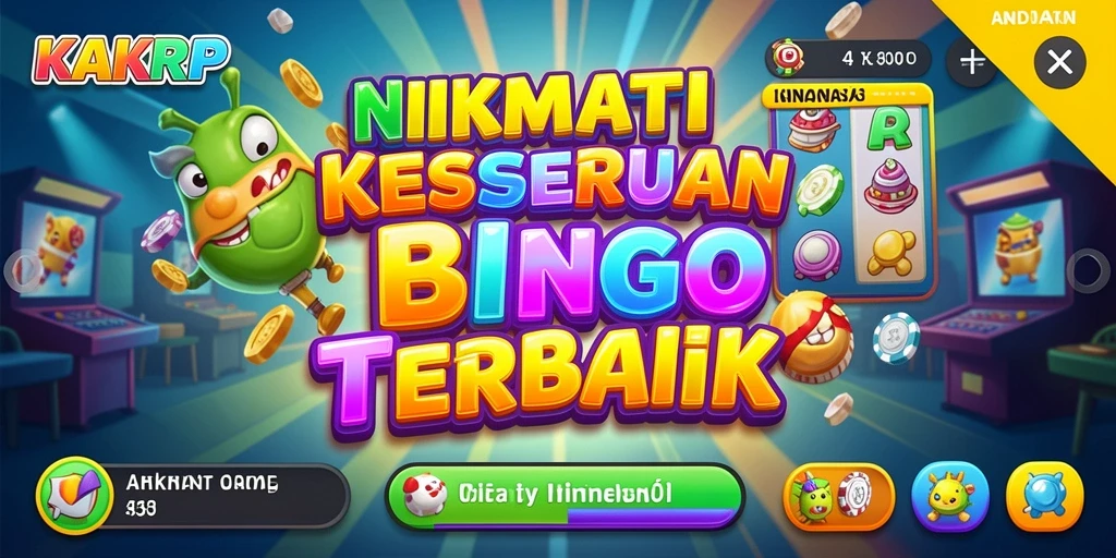 Tampilan gameplay Bingo seru dan interaktif dalam KAKRP.