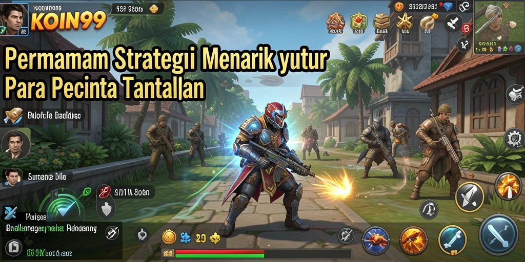 Tangkapan layar KOIN99 menampilkan aksi strategi yang mendebarkan.