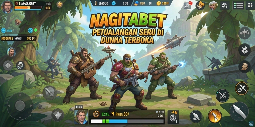 Gameplay seru di dunia terbuka NAGITABET.