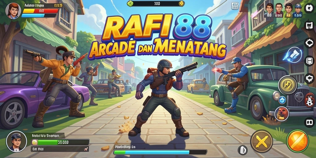 Tampilan gameplay yang menarik dan menantang di RAFI88.
