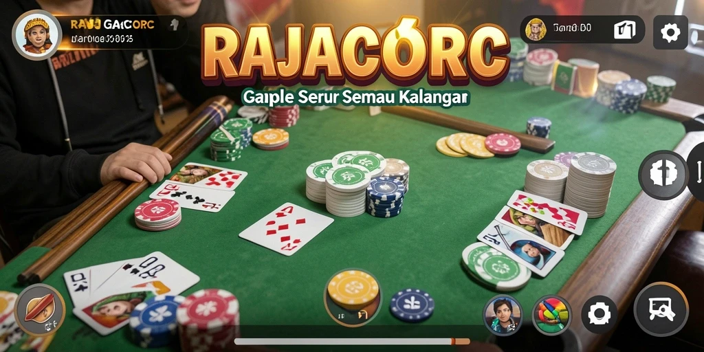 Tampilan gameplay RAJACORC yang seru dan interaktif.