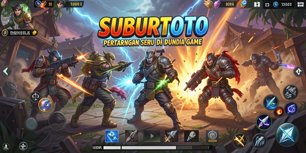 Tampilan gameplay SUBURTOTO yang menegangkan dan penuh aksi.