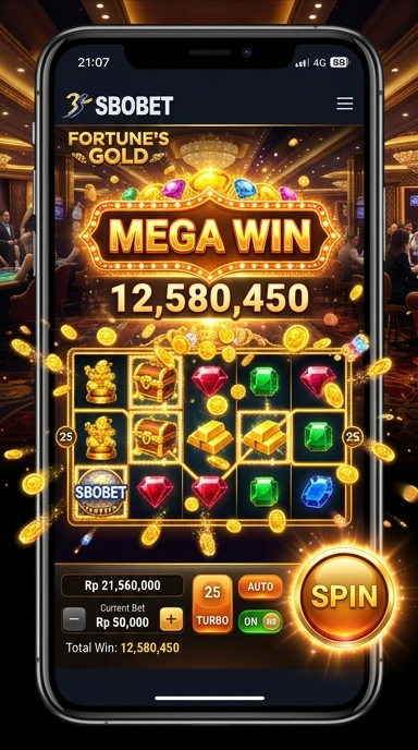 Proses pengunduhan aplikasi sbobet yang cepat dan mudah.